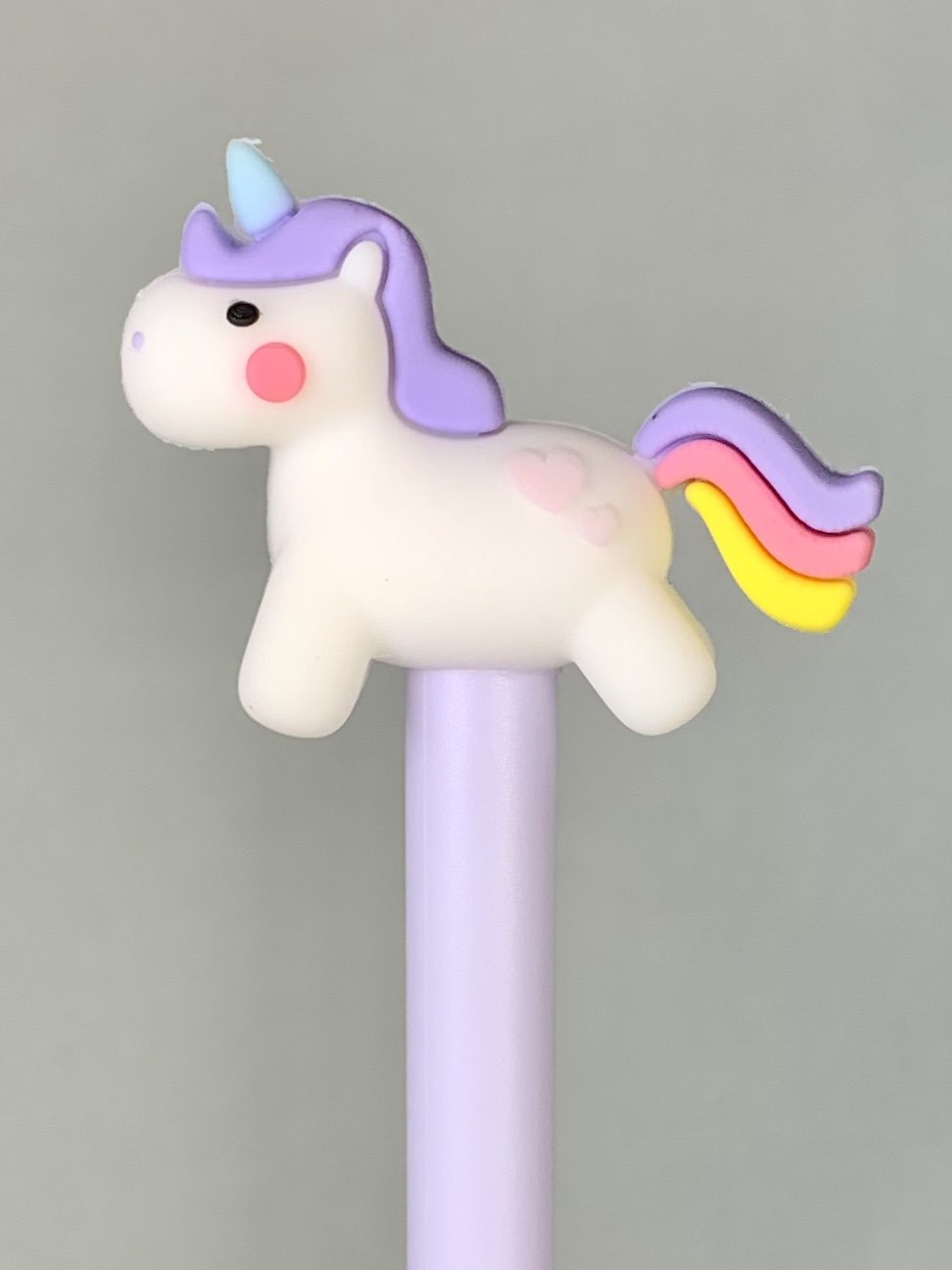 Unicorn Rainbow Tail Gel Pen - Pink, Purple or Blue    