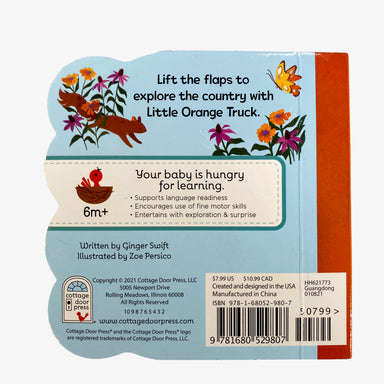 Little Orange Truck - Country Lift A Flap    
