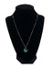 Boma Sterling Silver Necklace Circle Turquoise And Mother Of Pearl    