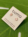 Boma Sterling Silver Post Earrings - Pink Shell Stars    