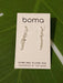 Boma Sterling Silver Earrings - Matte Finish Feathers    