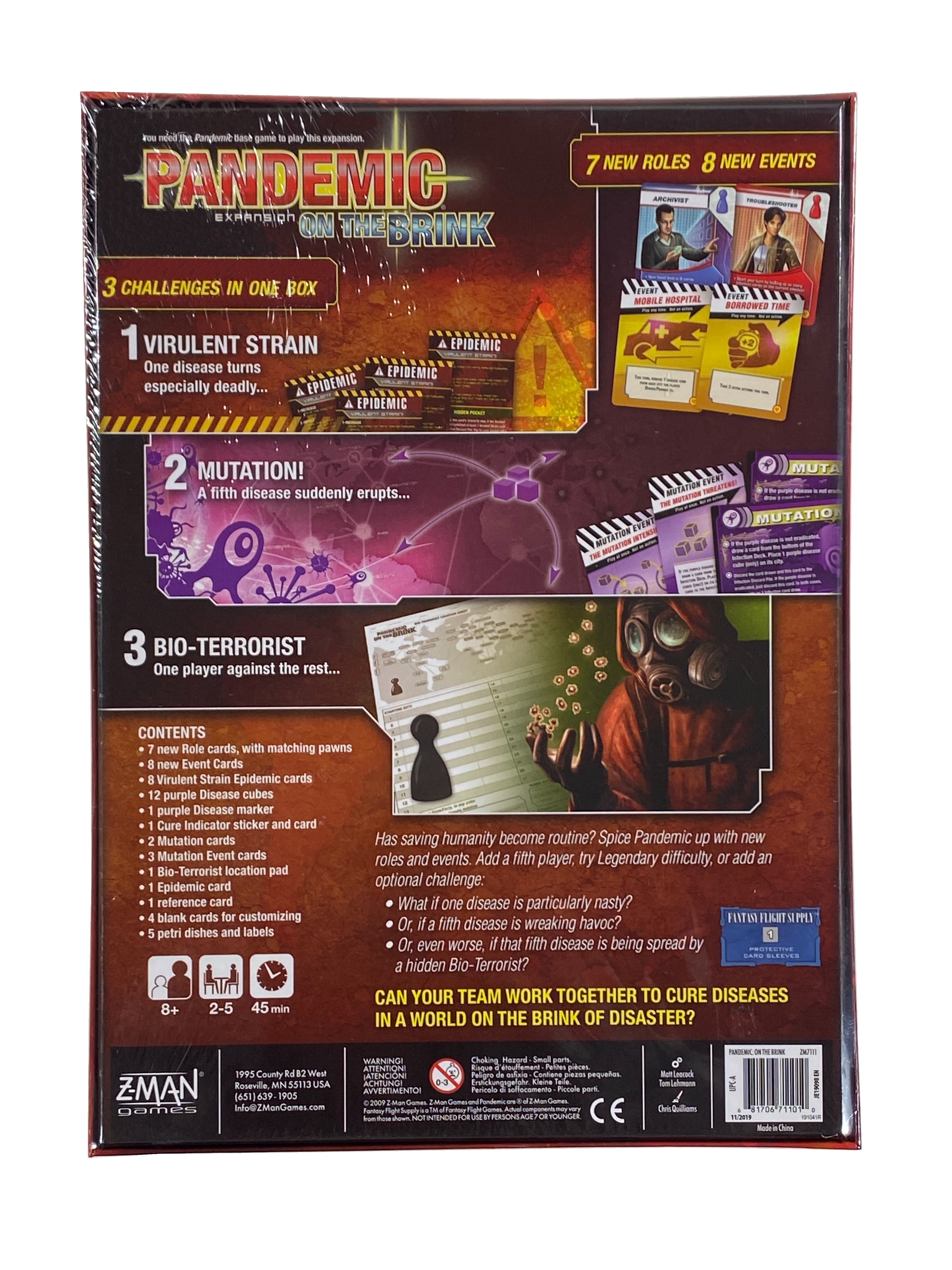 Pandemic: On the Brink Expansion    