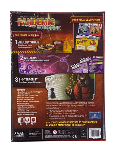Pandemic: On the Brink Expansion    