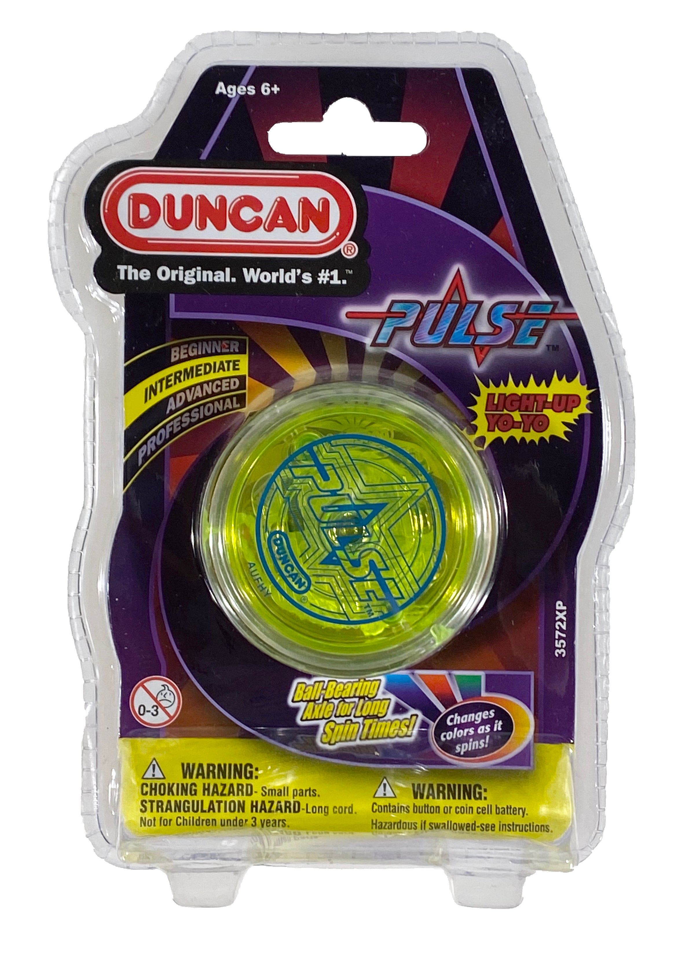 Pulse Light-Up Yo-Yo - Red, Blue or Yellow