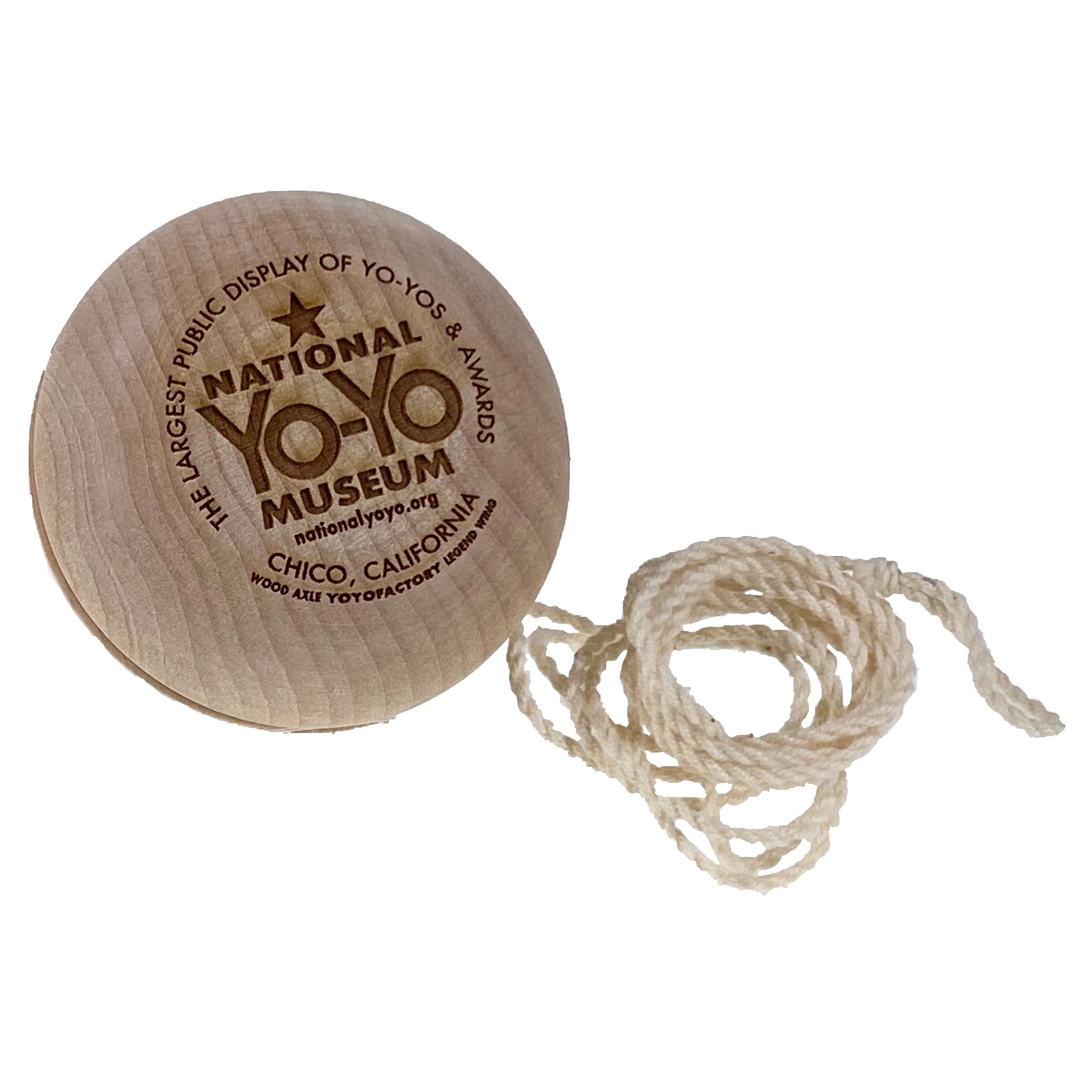 YoYoFactory Legend - National Yo-Yo Museum Logo    