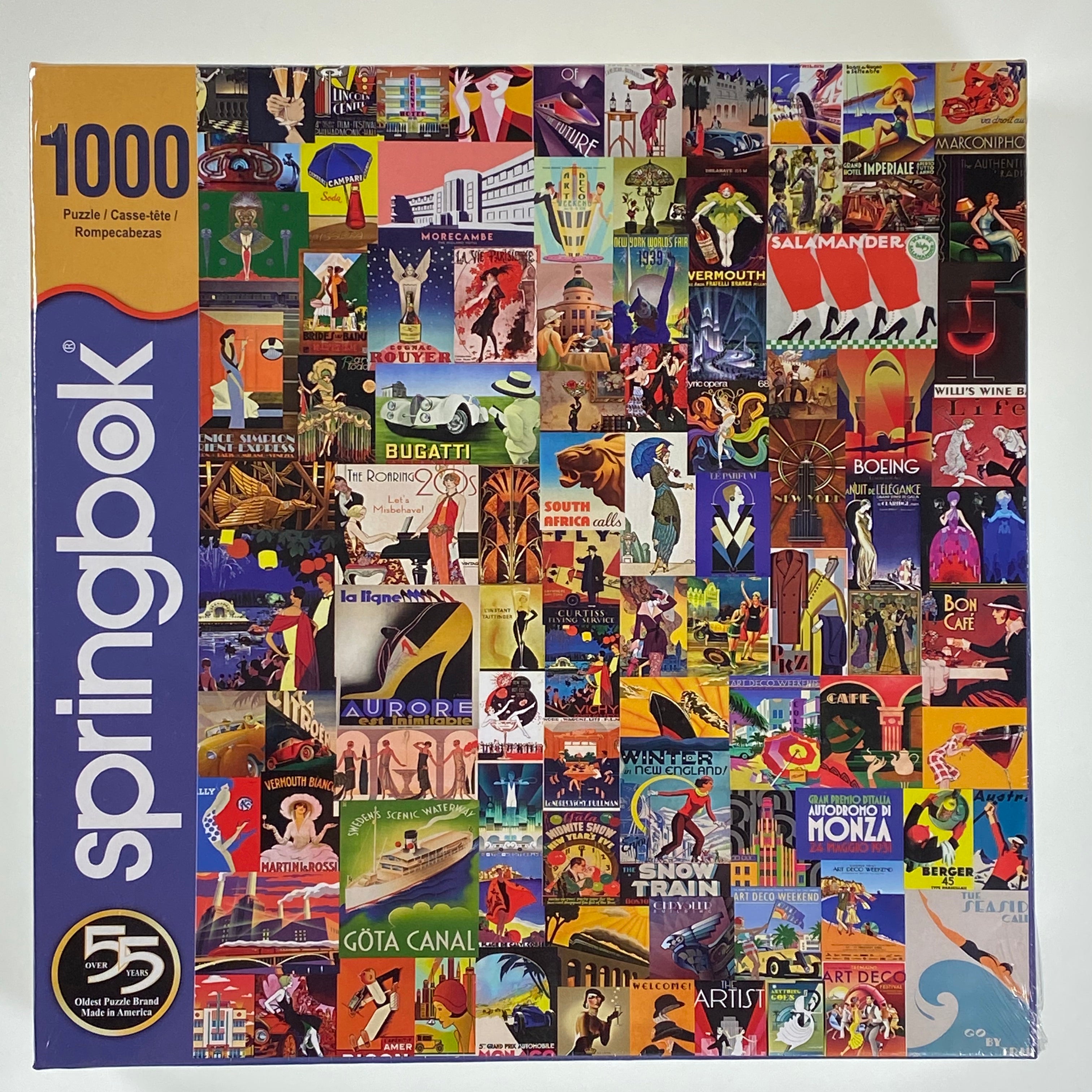 Delightful Deco 1000 Piece Puzzle