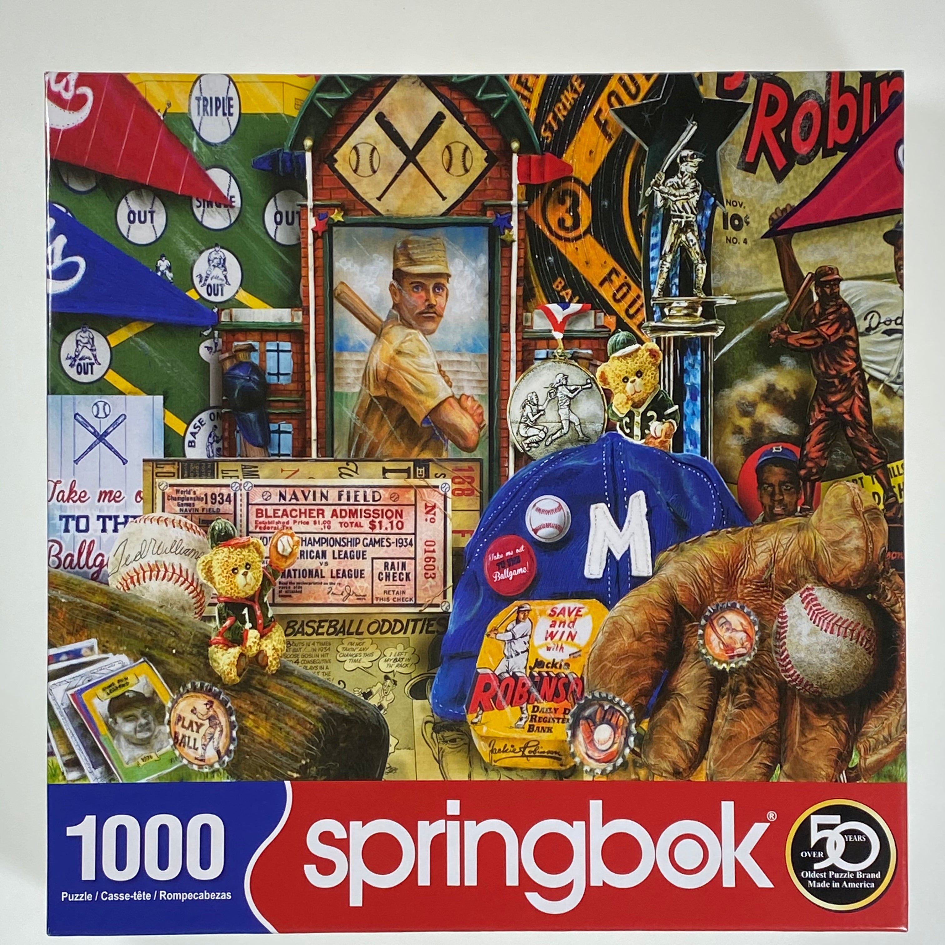 Vintage Baseball 1000 Piece Puzzle