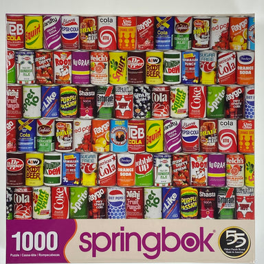 Retro Refreshments 1000 Piece Puzzle    