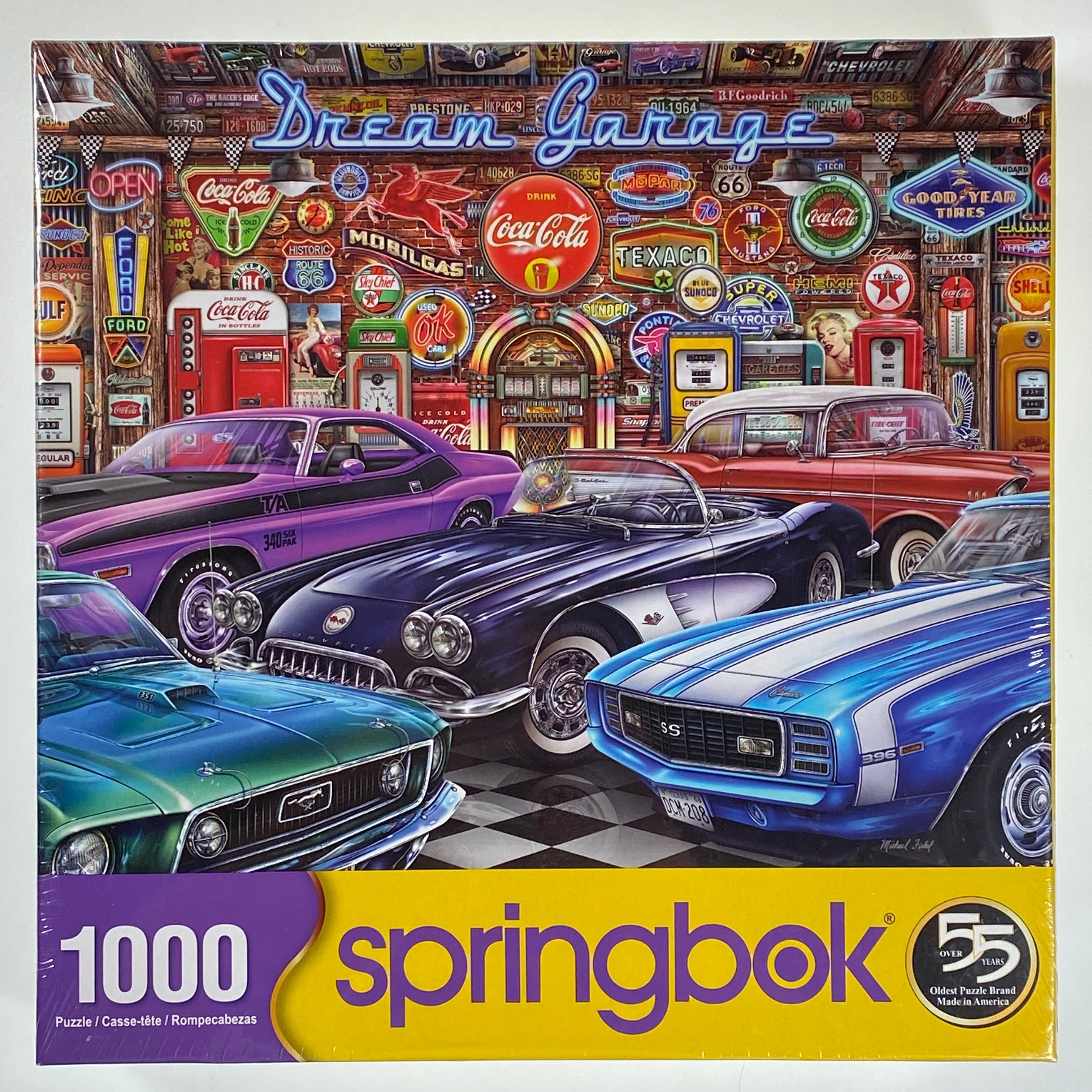 Dream Garage 1000 Piece Puzzle