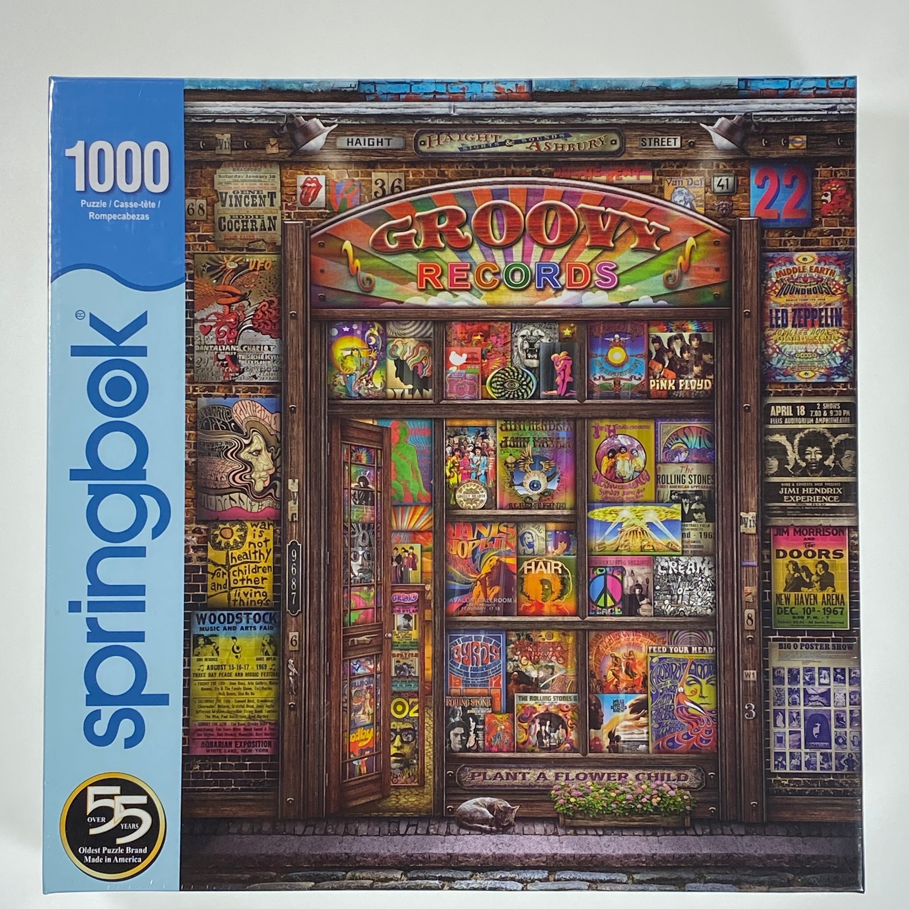 Groovy Records 1000 Piece Puzzle    