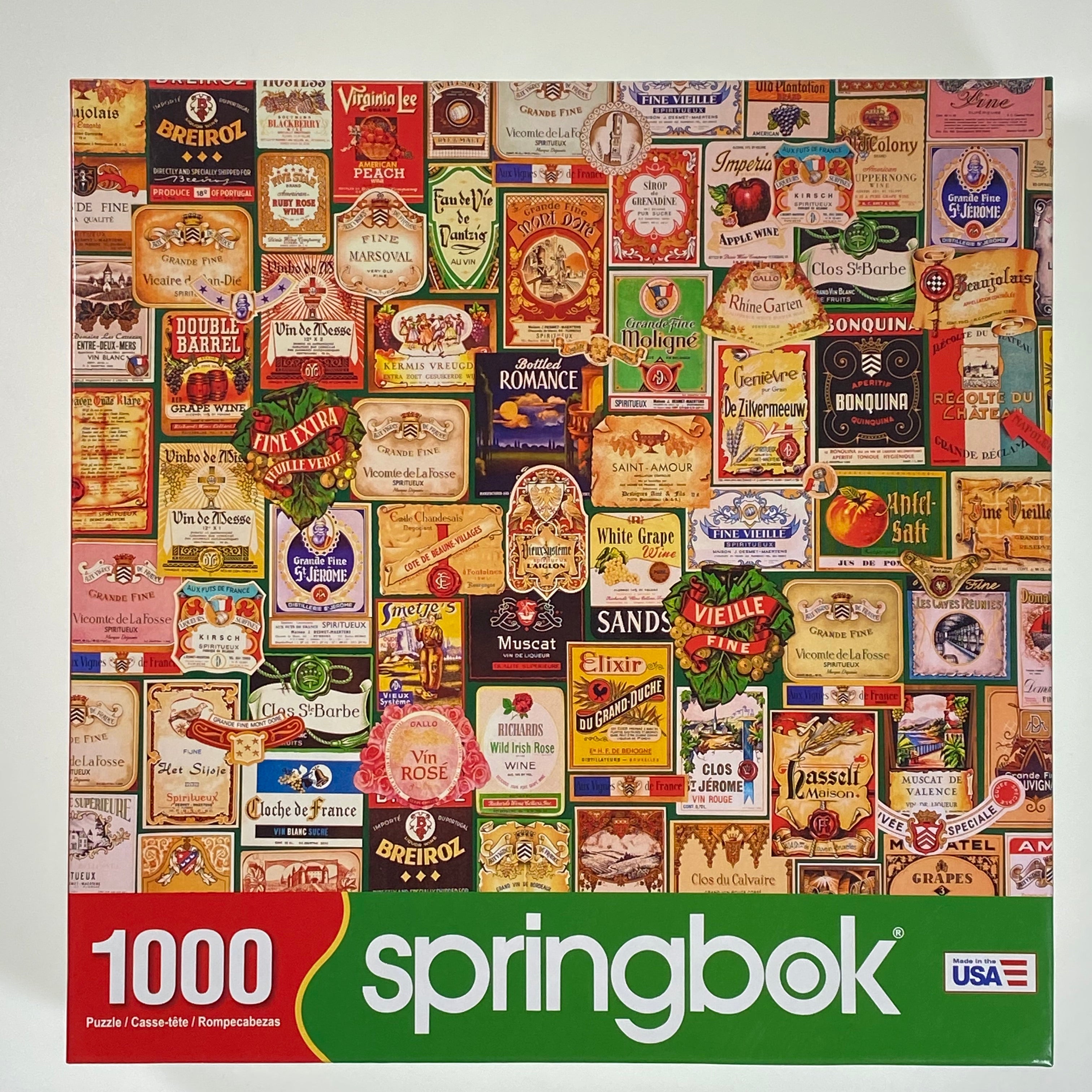 Off the Vine 1000 Piece Puzzle    