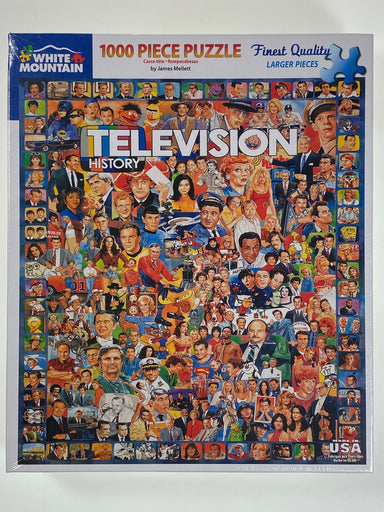 Television History 1000 piece puzzle    