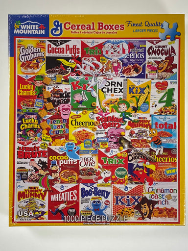 Cereal Boxes 1000 piece puzzle    