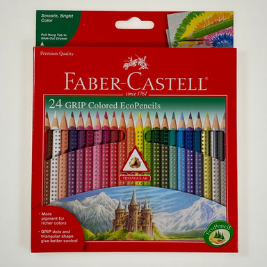 24 Triangular Grip Colored EcoPencils    