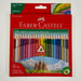 24 Triangular Grip Colored EcoPencils    