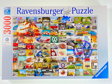 99 VW Campervan Moments 3000 Piece Puzzle    