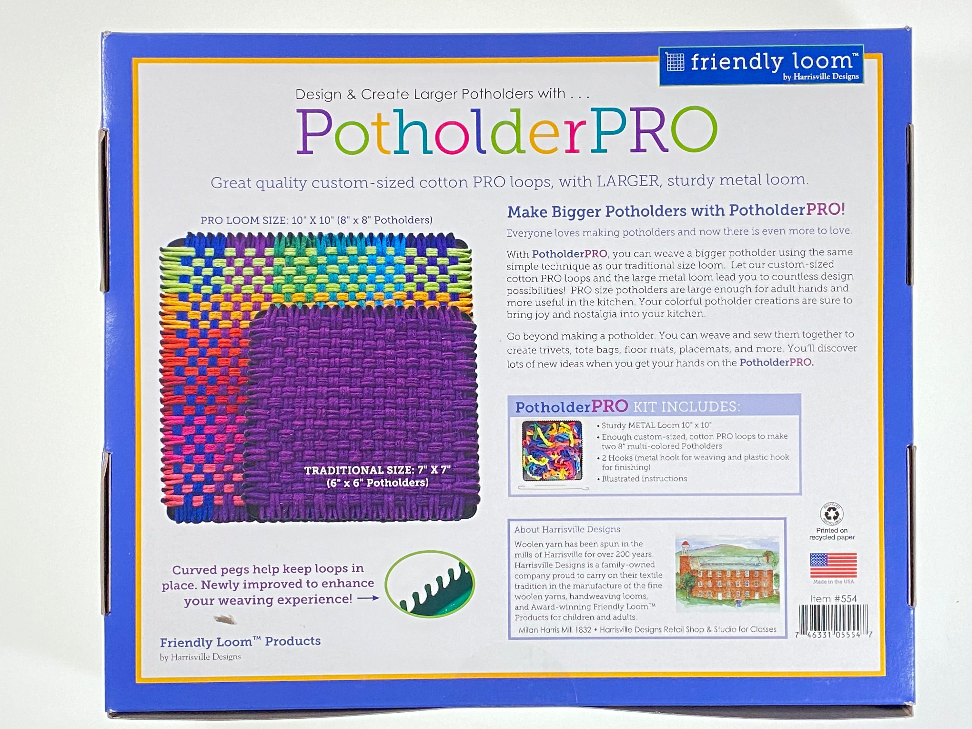 Potholder Loom - 10 Inch Pro Kit    