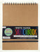 8 X 10 Sketch Book - White Paper    