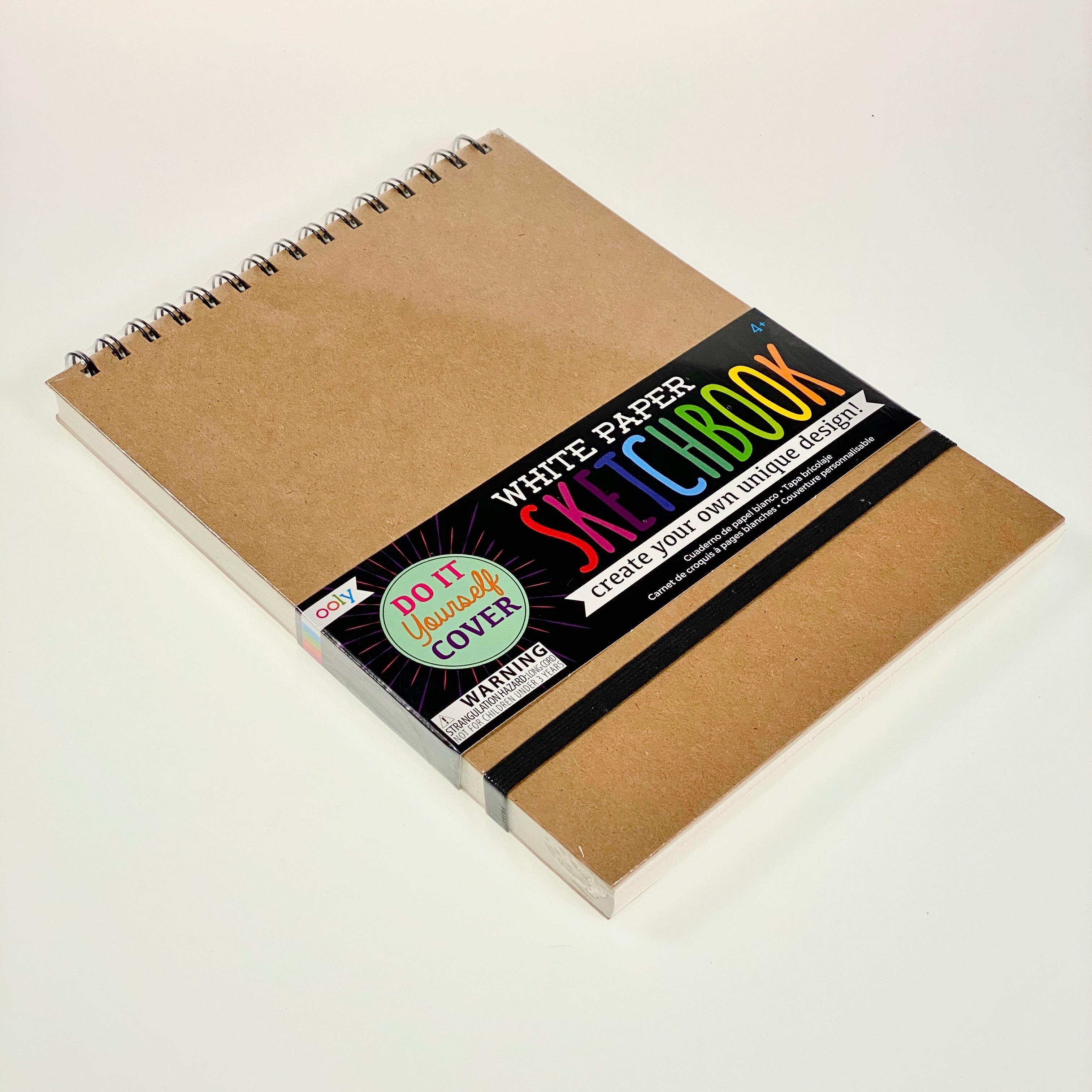 8 X 10 Sketch Book - White Paper    