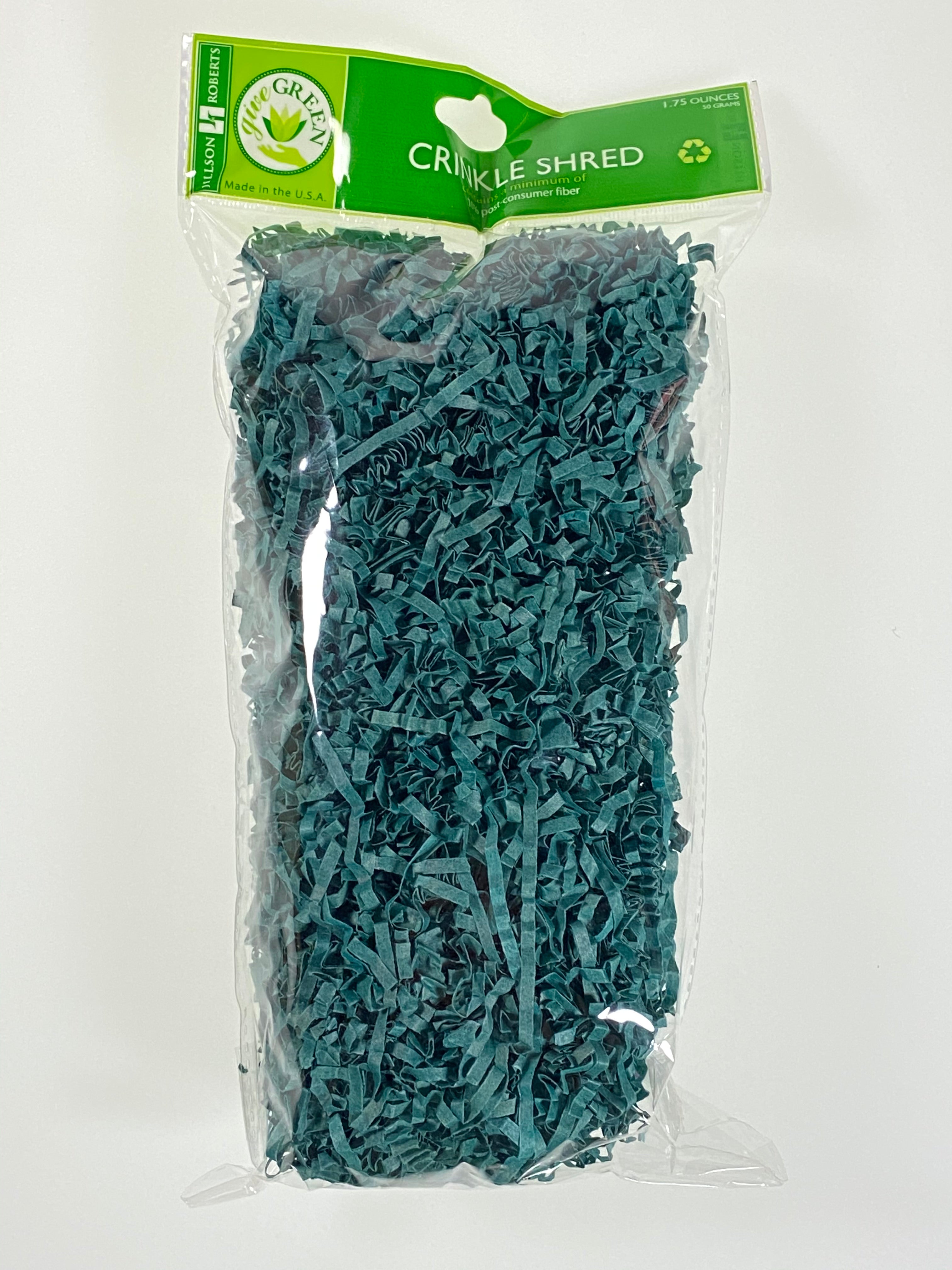 Crinkle Shredded Paper - Teal    