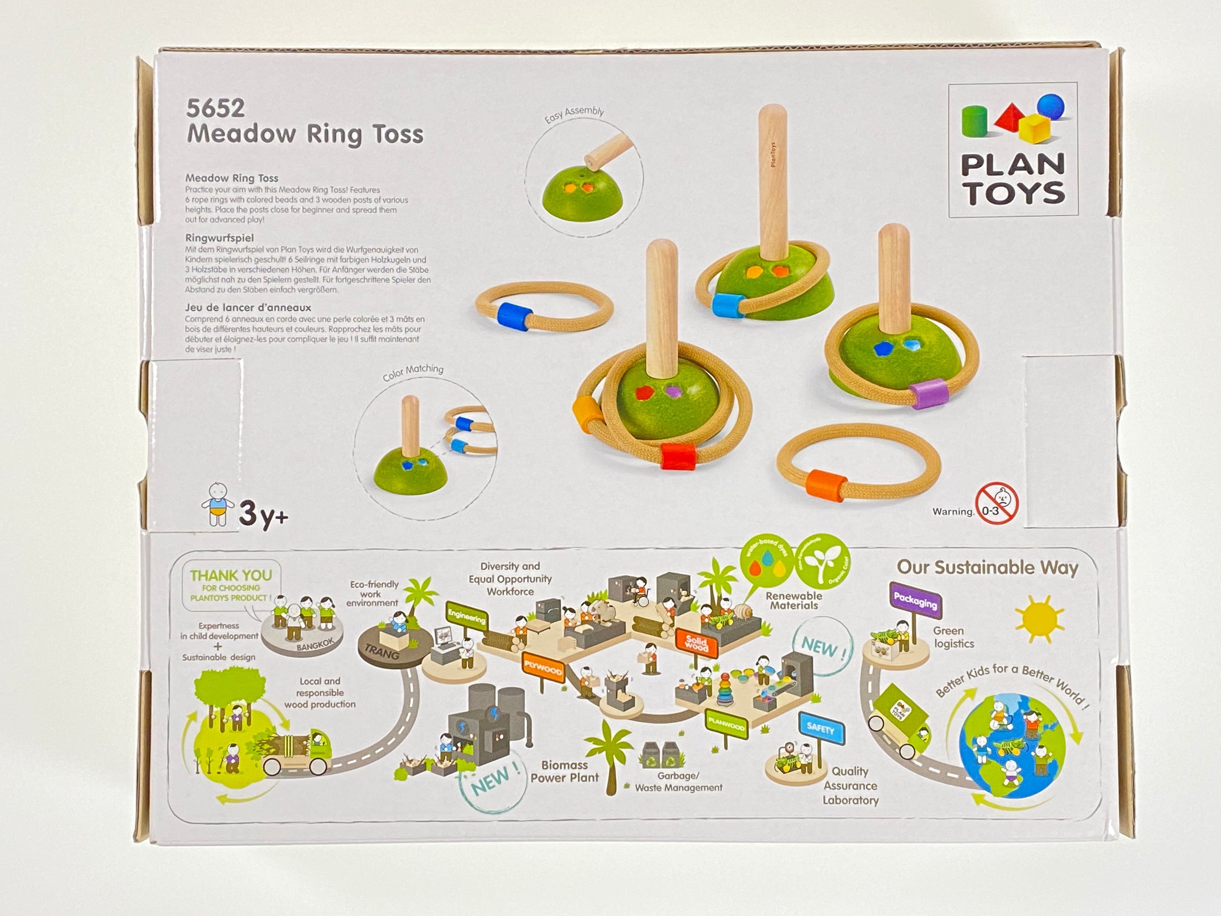 Plan Toys Meadow Ring Toss    