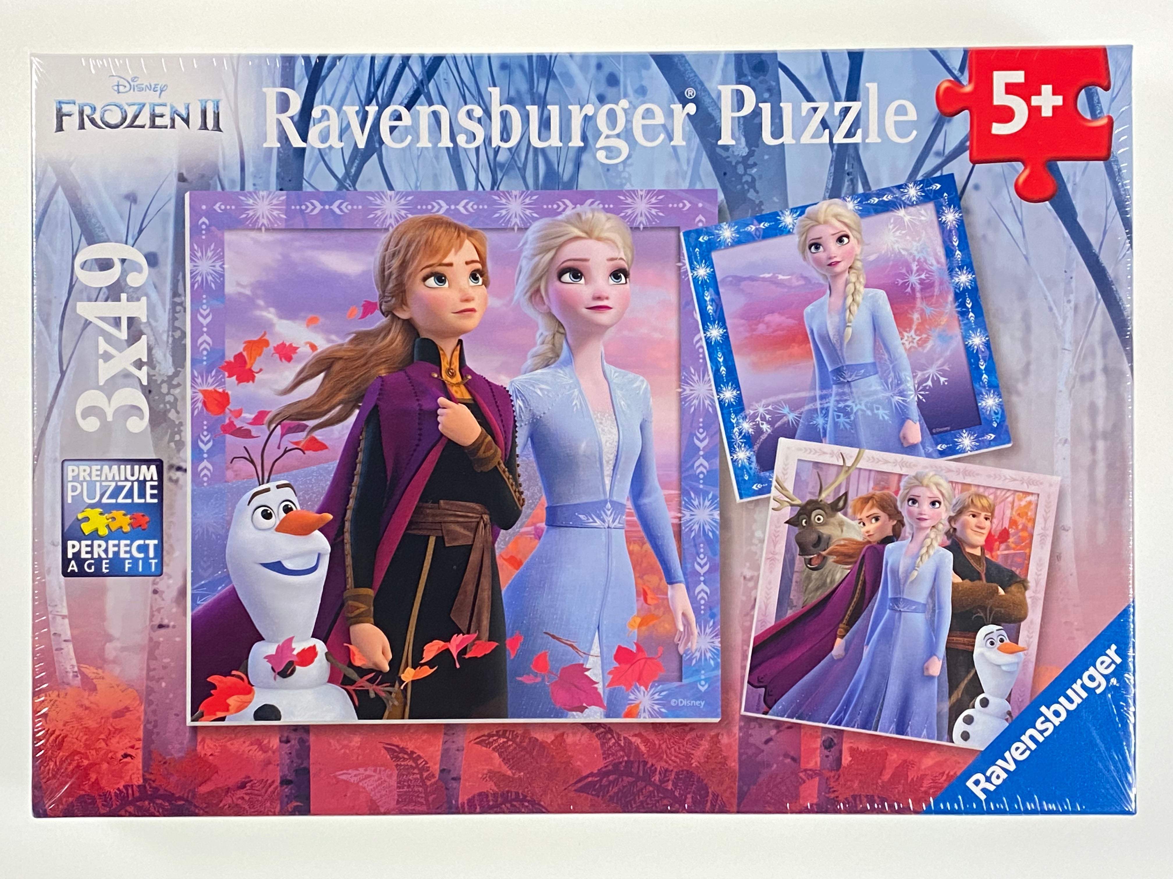 The Journey Starts Frozen II 3x49 piece puzzles    
