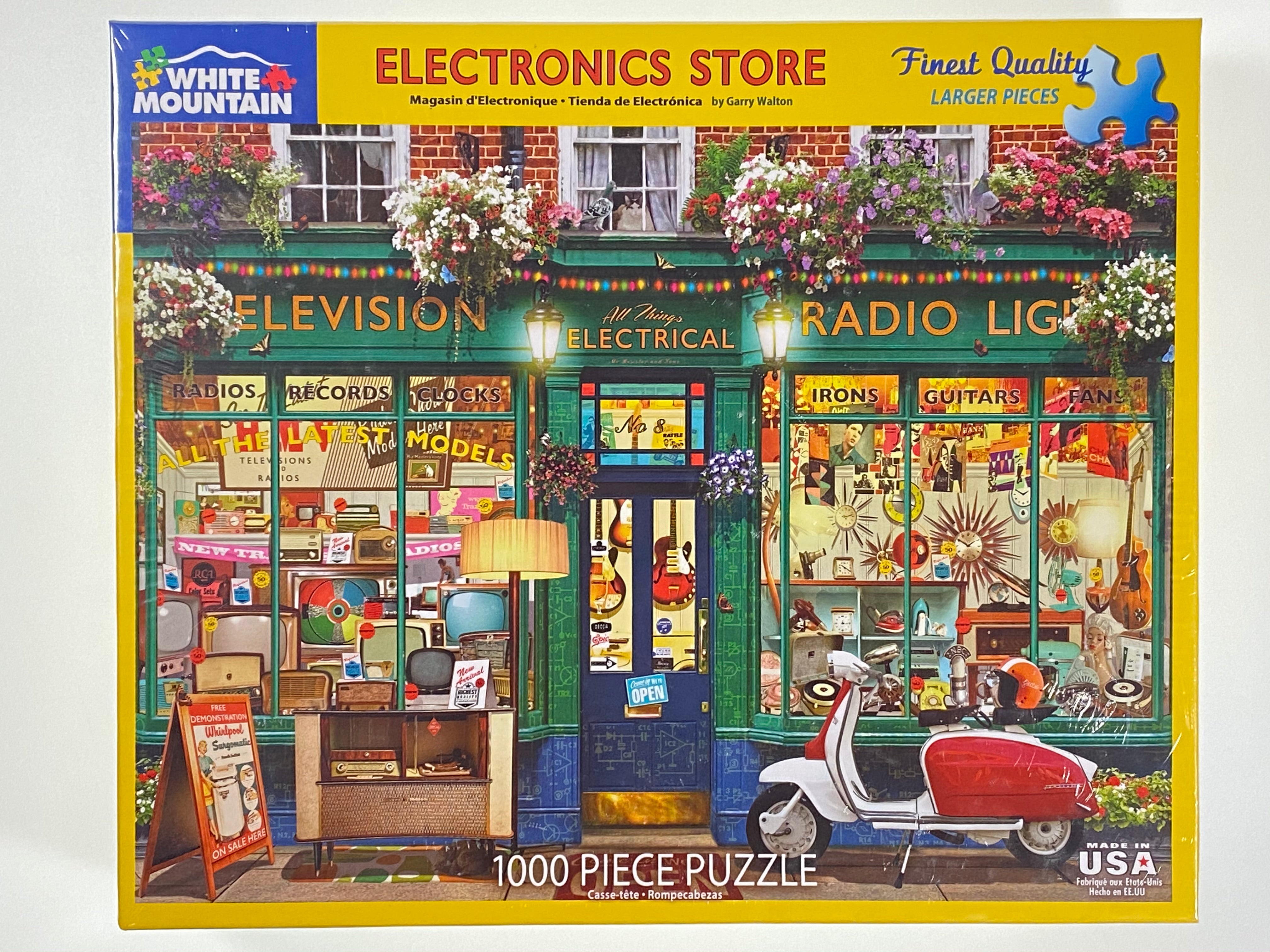 Electronics Store 1000 piece puzzle    