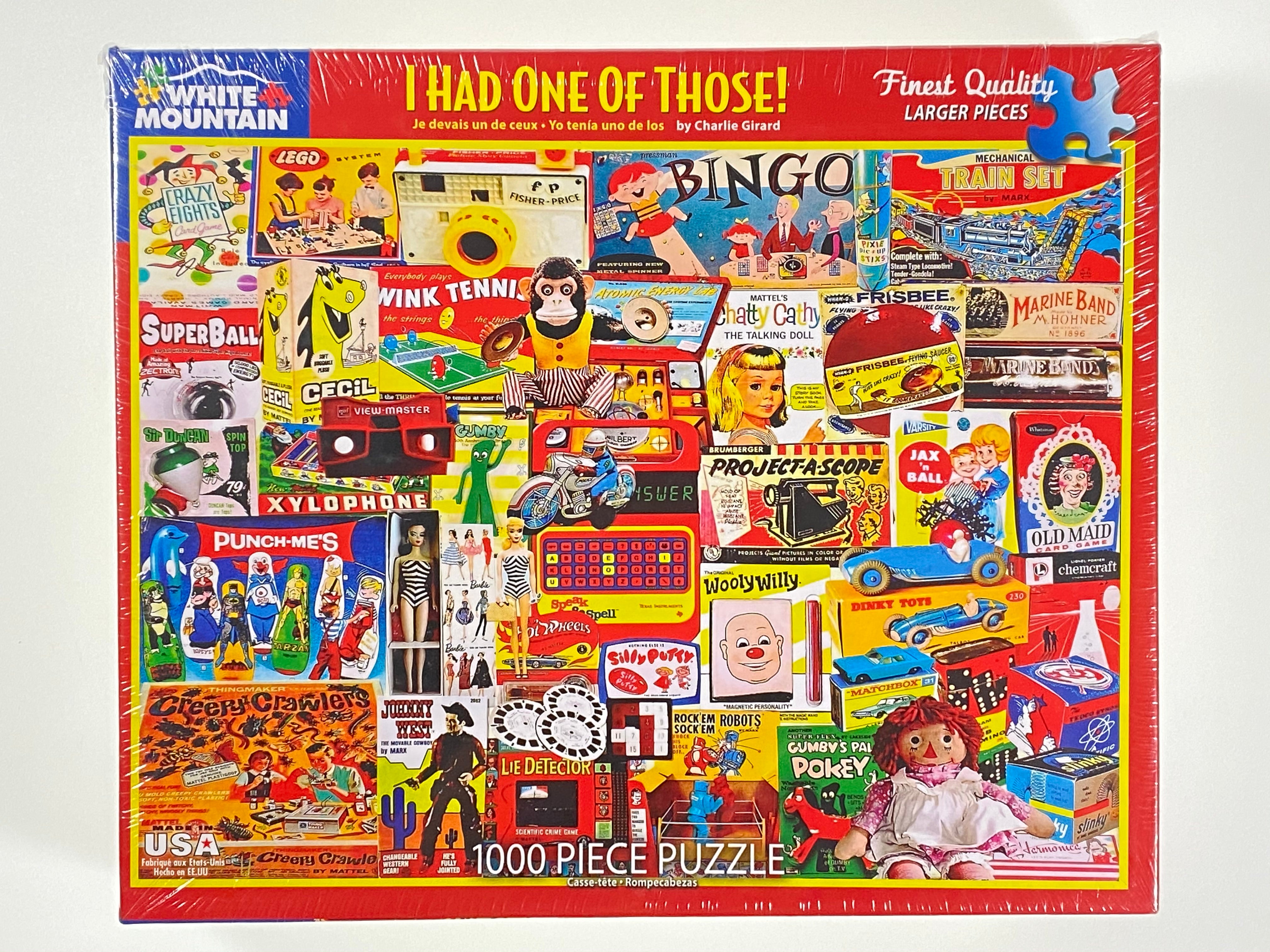 I Had One of Those 1000 piece puzzle    
