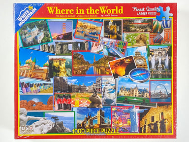Where in the World 1000 piece puzzle    