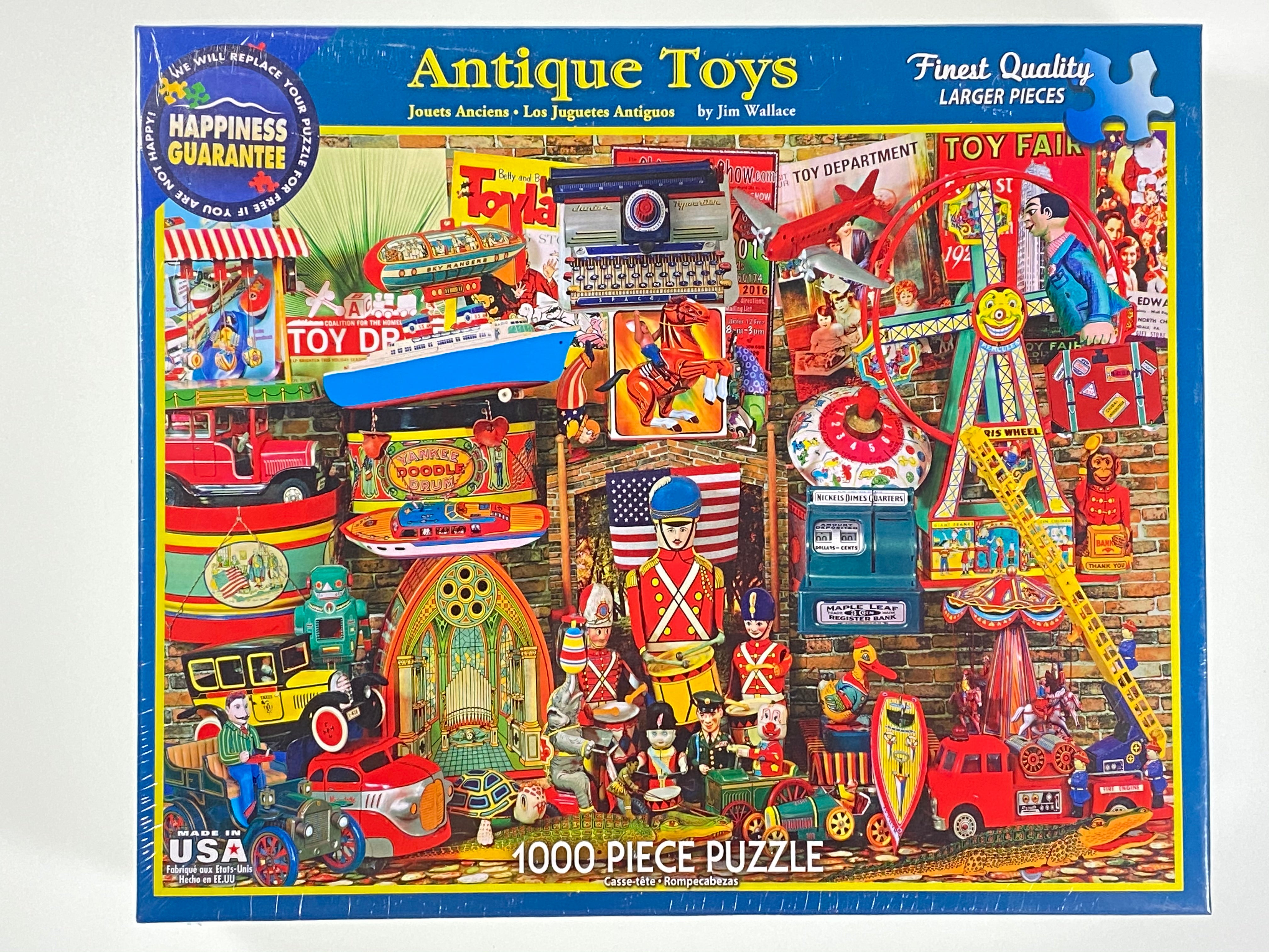 Antique Toys 1000 piece puzzle    