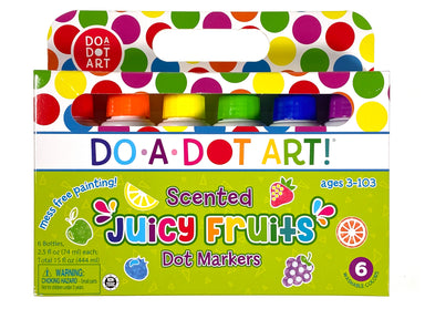 Do-a-Dot - Scented Juicy Fruits 6 Pack    