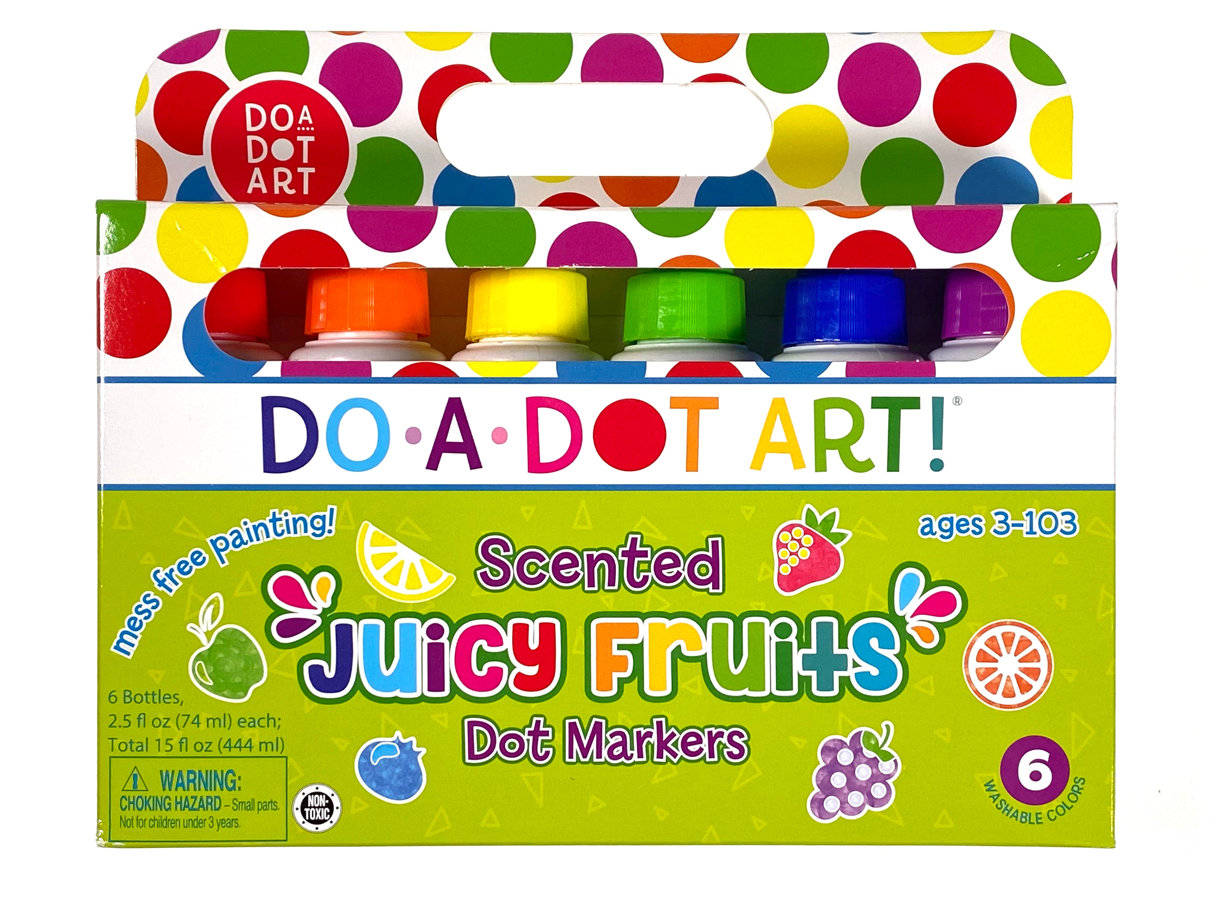 Do-a-Dot - Scented Juicy Fruits 6 Pack    