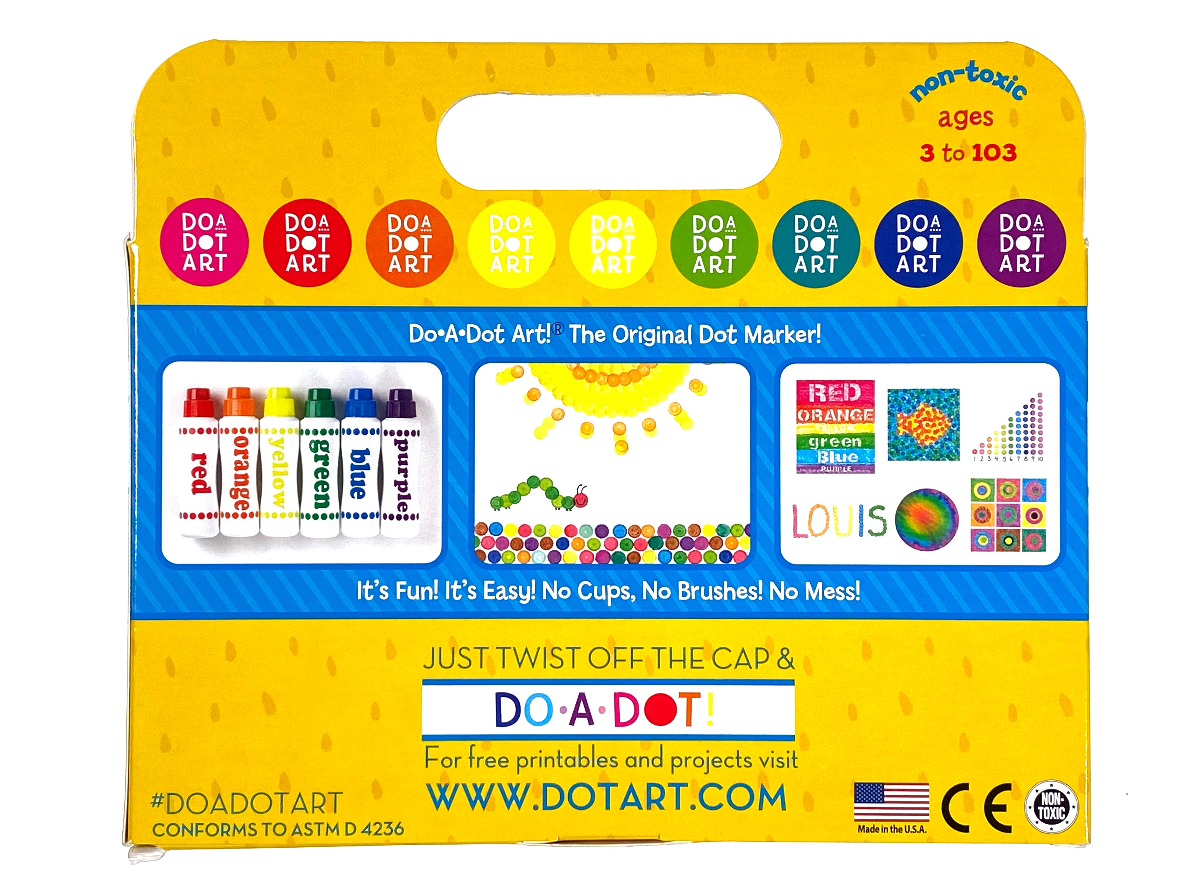Do-a-Dot Rainbow 6-pack    