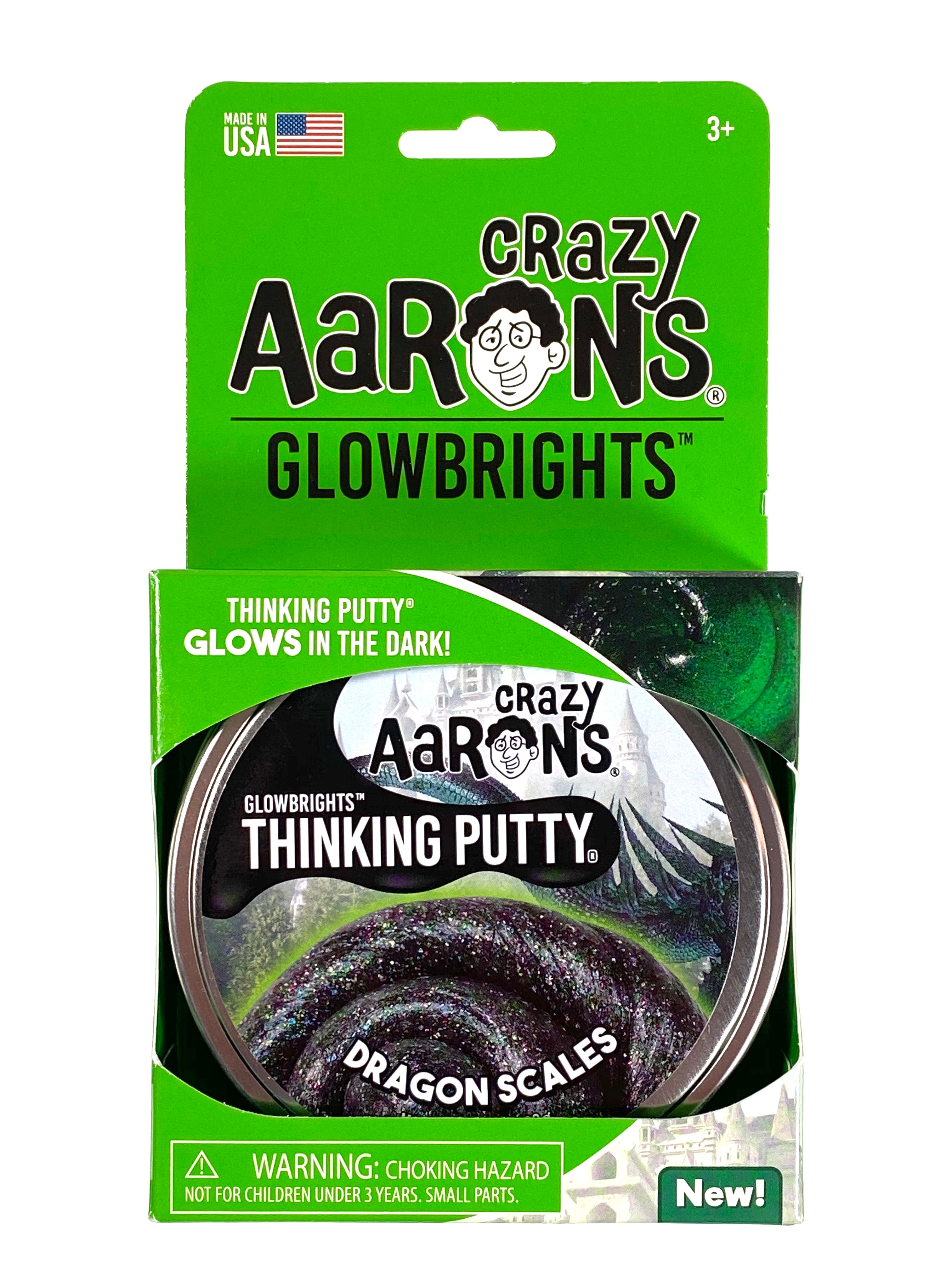 Dragon Scales Glowbrights Thinking Putty    