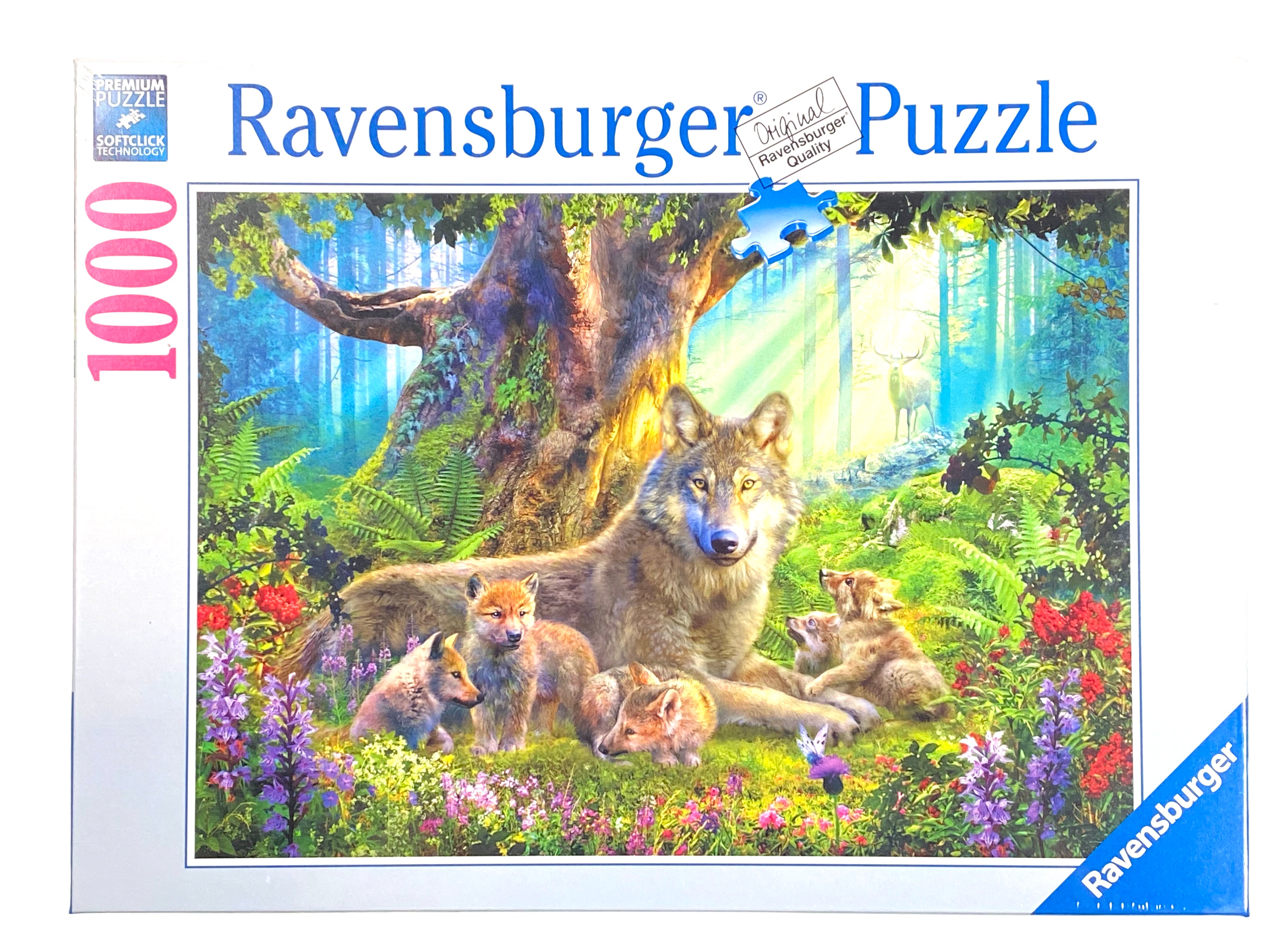 Wolves in the Forest 1000 Piece Puzzle
