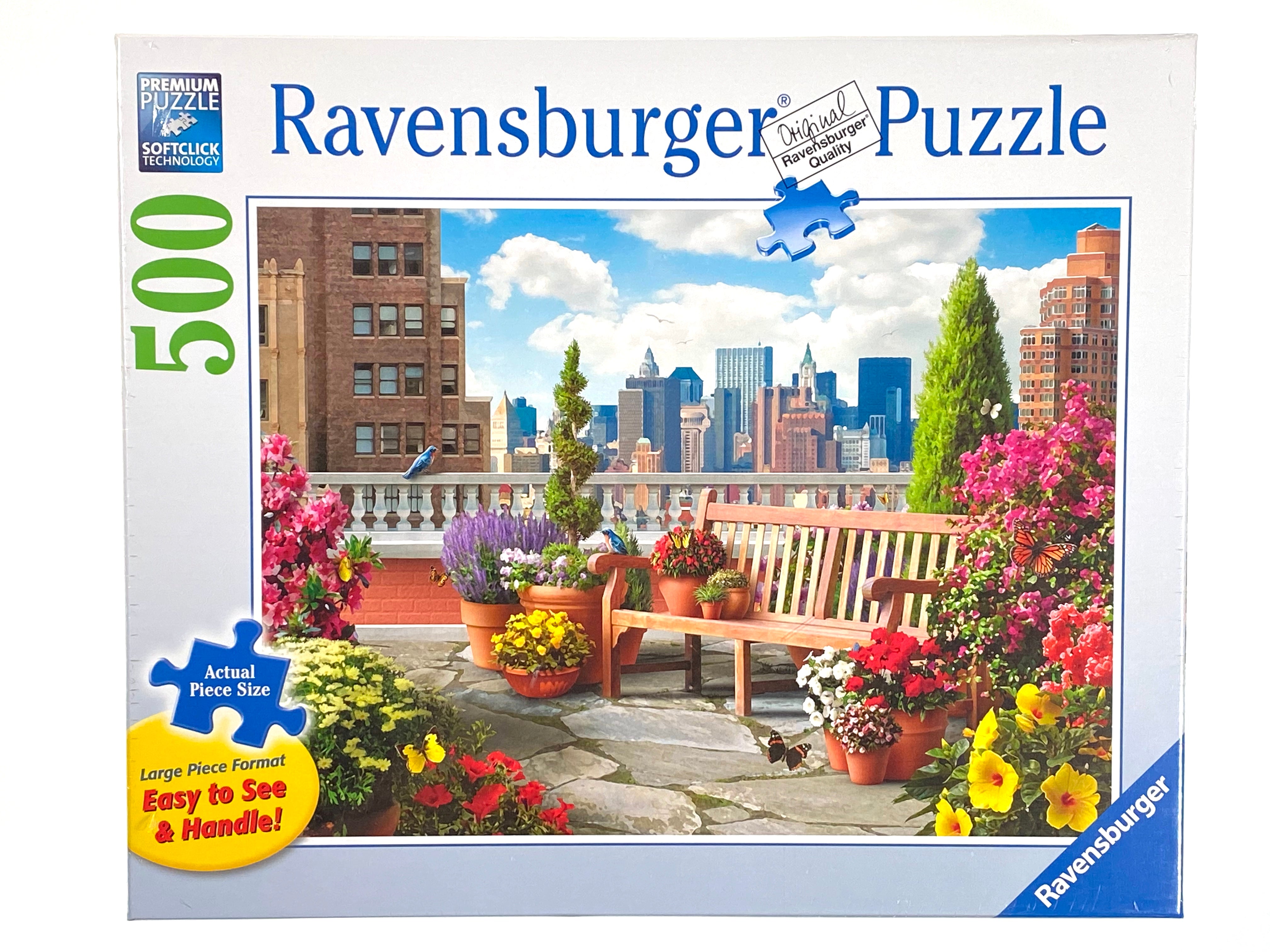 Rooftop Garden 500 Piece Large Format Puzzle    