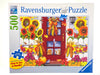 Autumn Birds large format 500 piece puzzle    