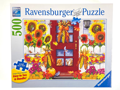 Autumn Birds large format 500 piece puzzle    