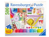 Needlework Station 500 Piece Large Format Puzzle