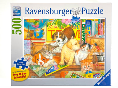 Pets on Tour large format 500 piece puzzle    