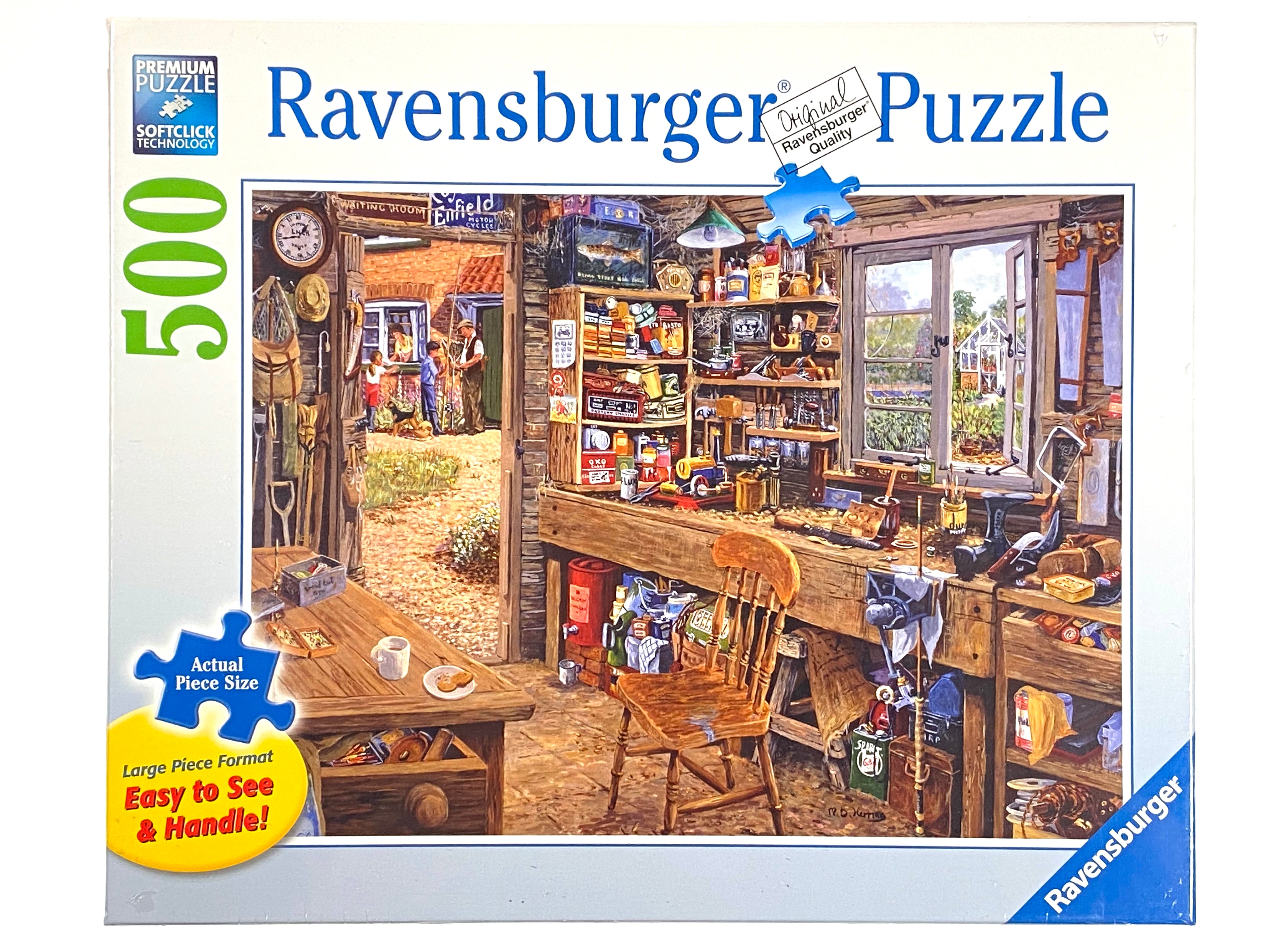 Dad's Shed 500 Piece Large Format Puzzle