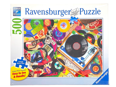 Viva le Vinyl large format 500 piece puzzle    