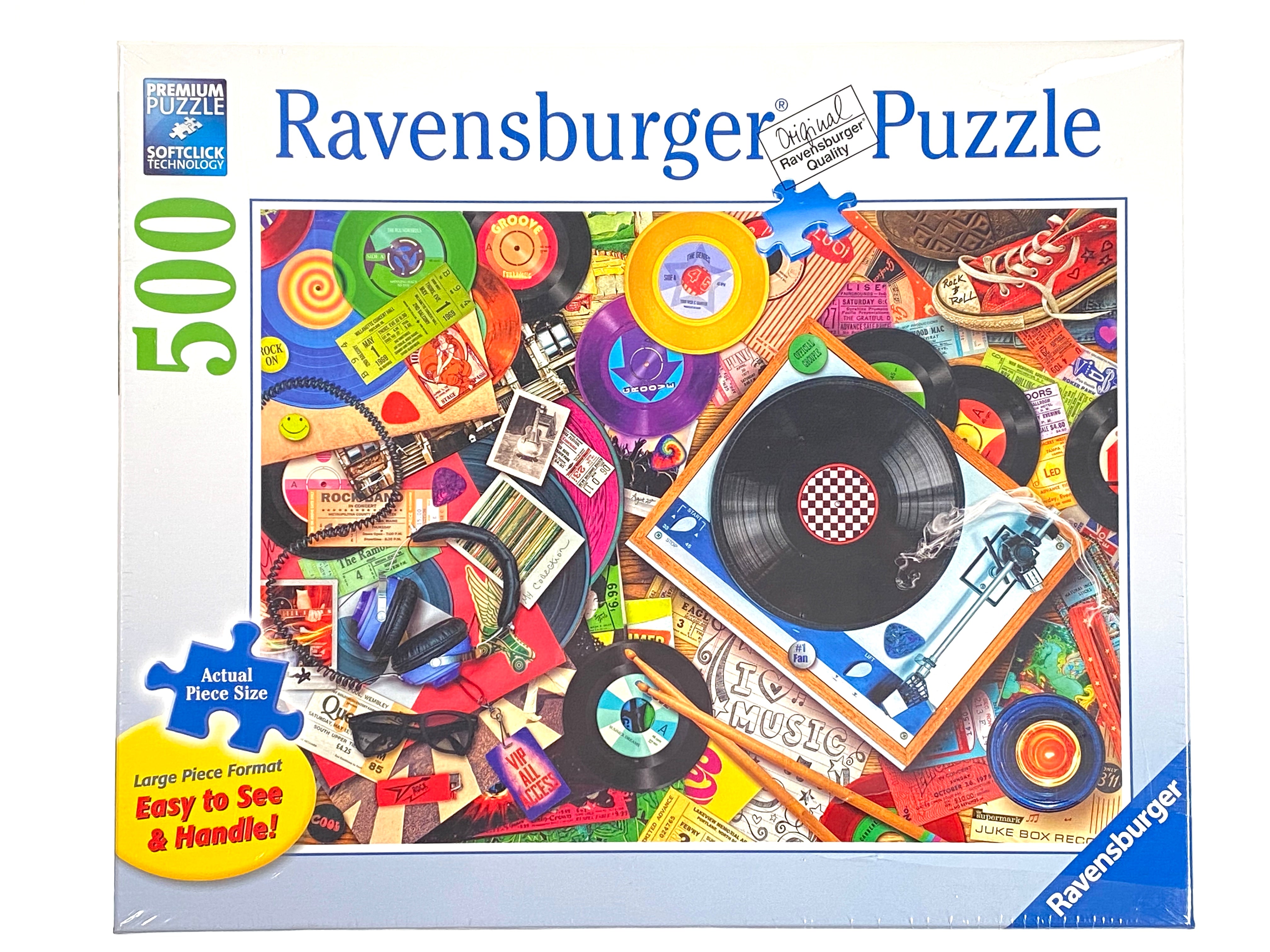 Viva le Vinyl large format 500 piece puzzle    