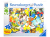 Butterflies large format 500 piece puzzle    
