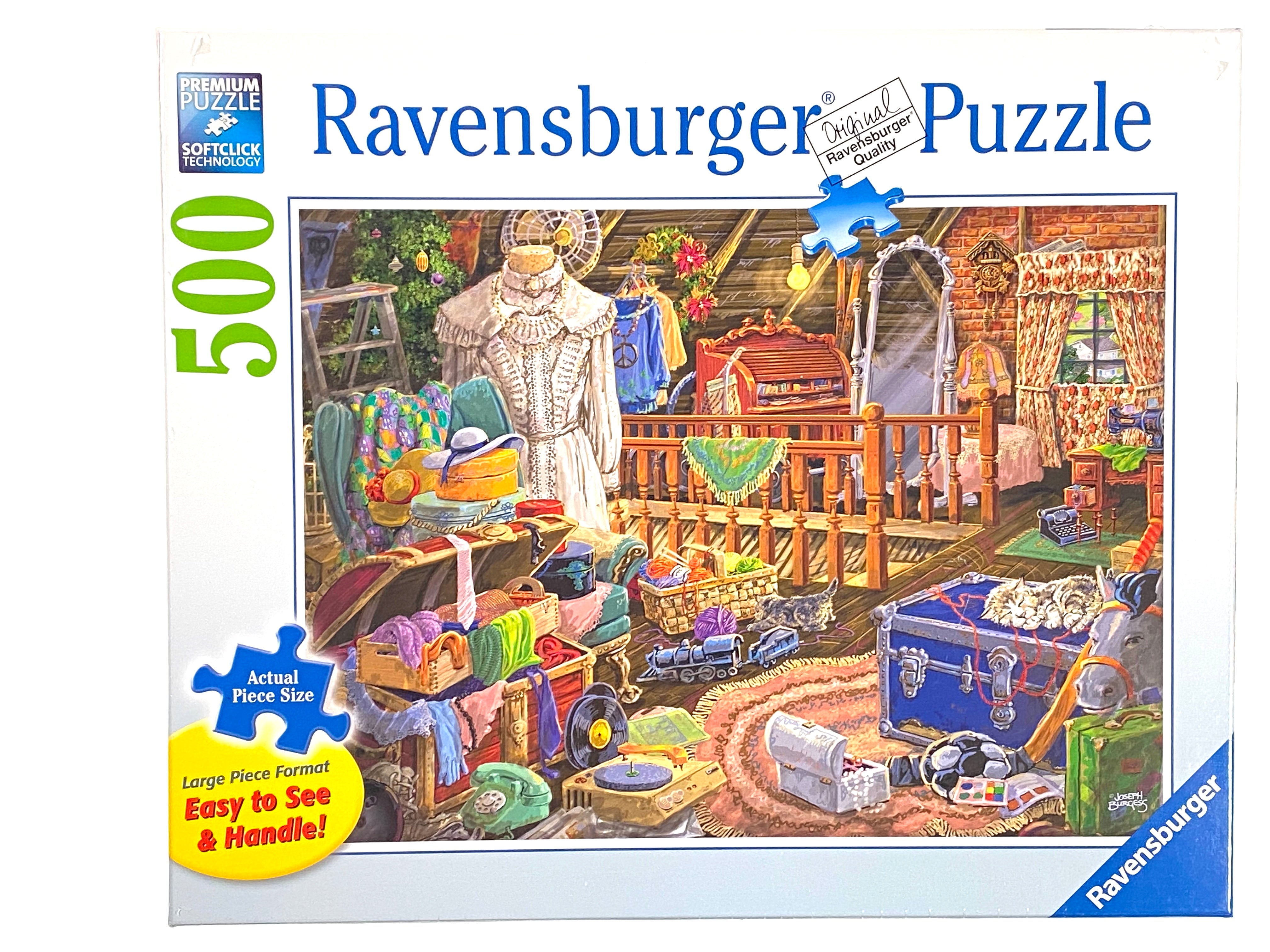 The Attic large format 500 piece puzzle    