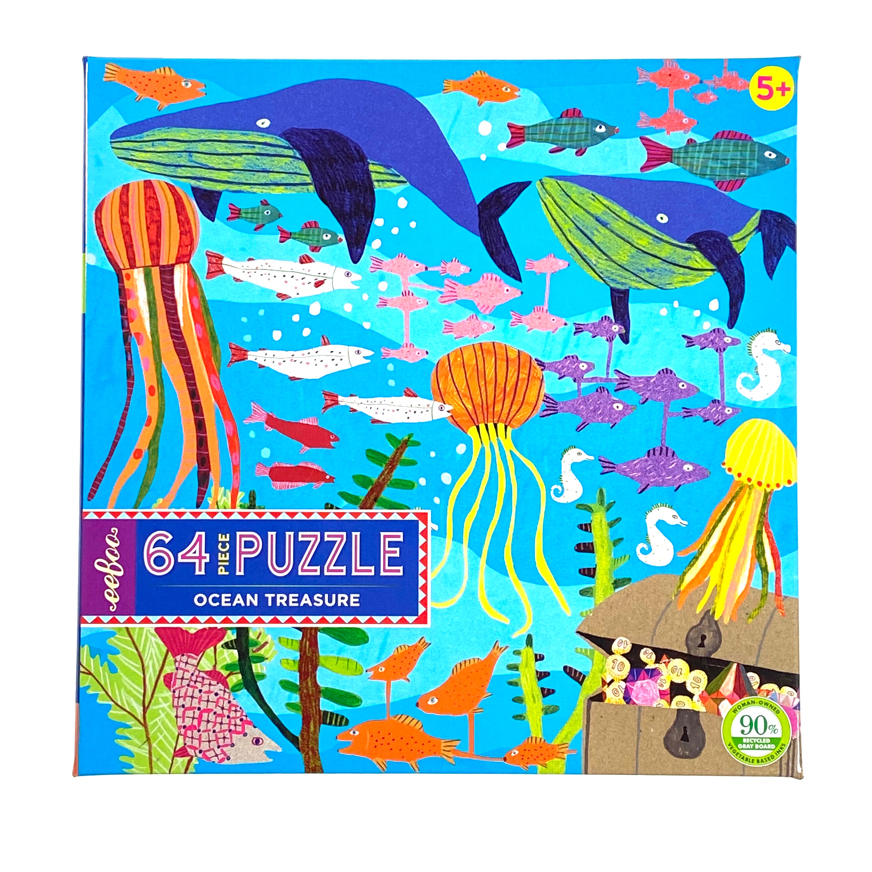 Ocean Treasure 64 piece puzzle    