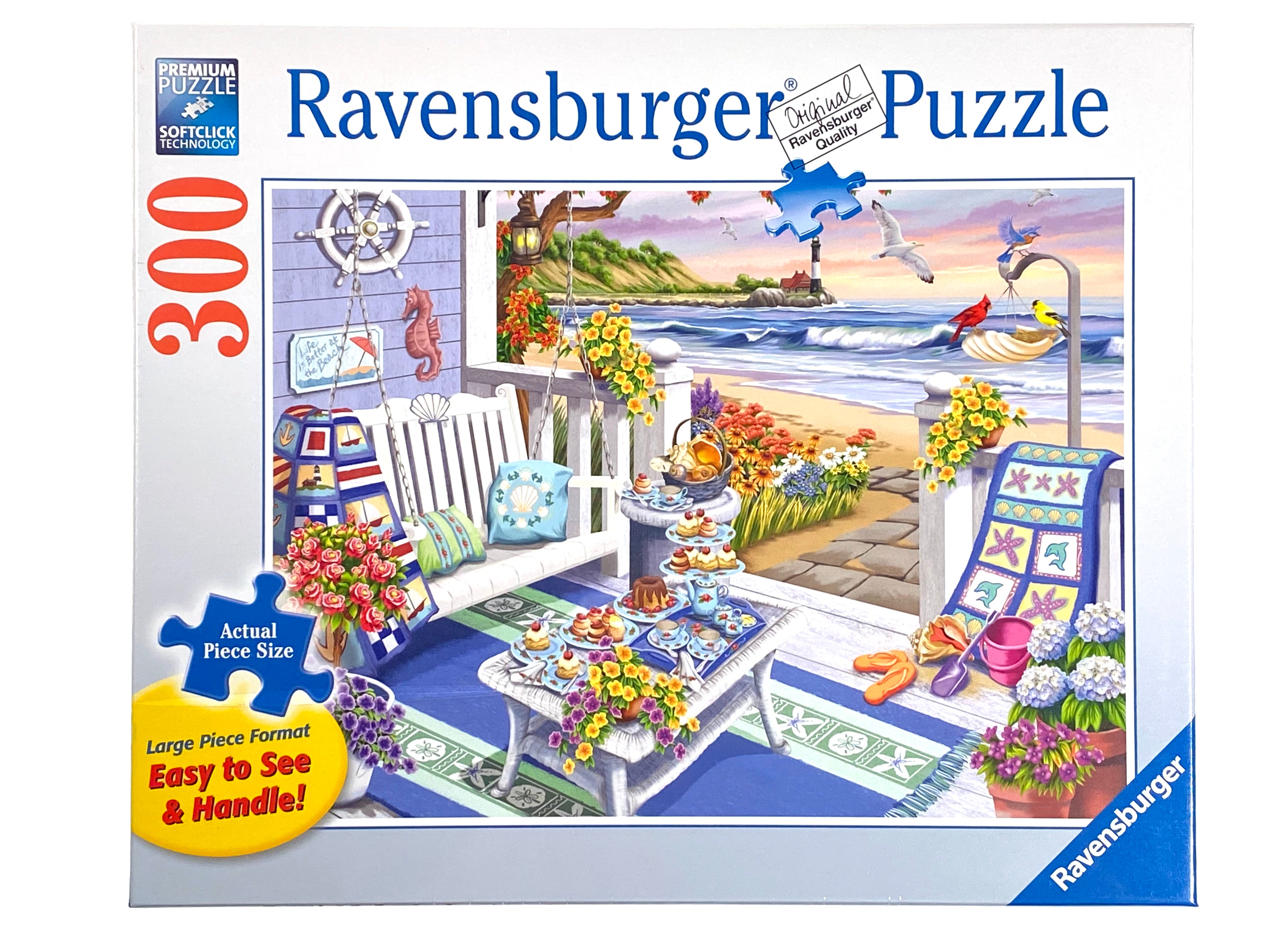 Seaside Sunshine Large Format 300 Piece Puzzle