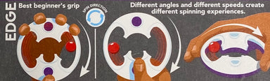 Loopy Looper Marble Spinner - Edge    