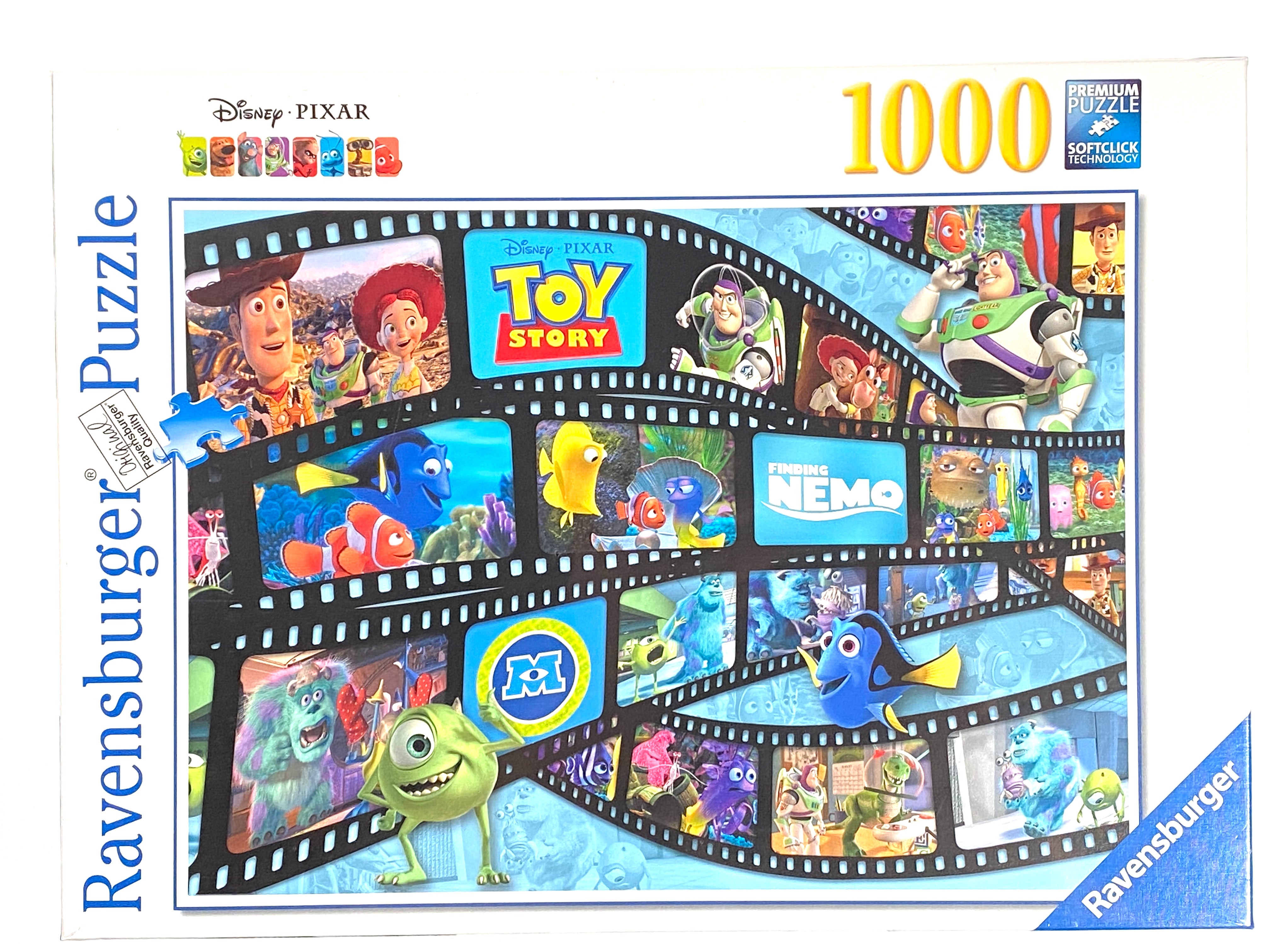 Disney-Pixar Movie Reel 1000 piece puzzle    