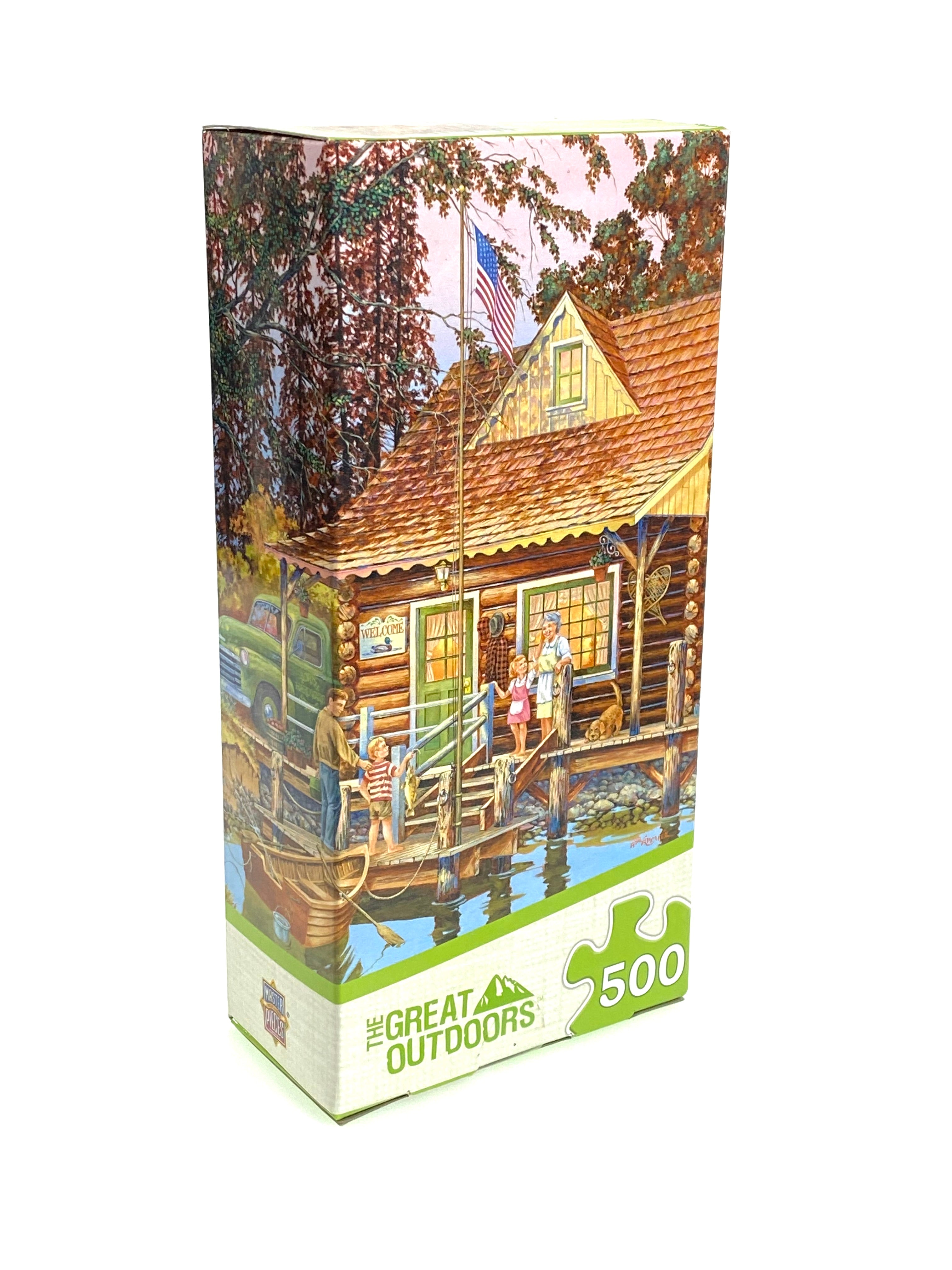 Grandpa's Cabin 500 Piece Puzzle    